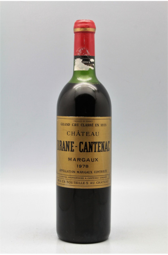 Brane Cantenac 1978 - PROMO -10% !