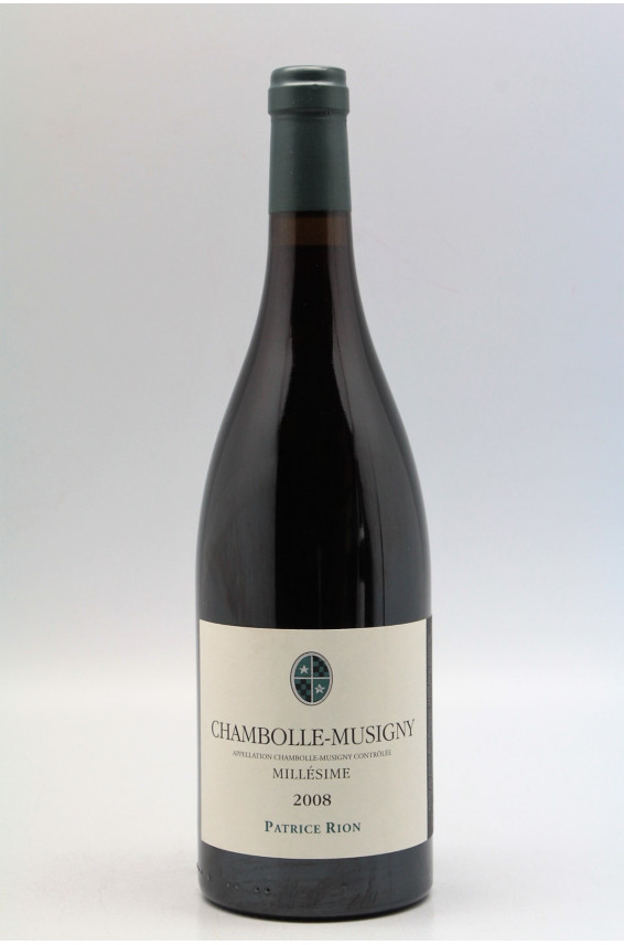 Patrice Rion Chambolle Musigny 2008