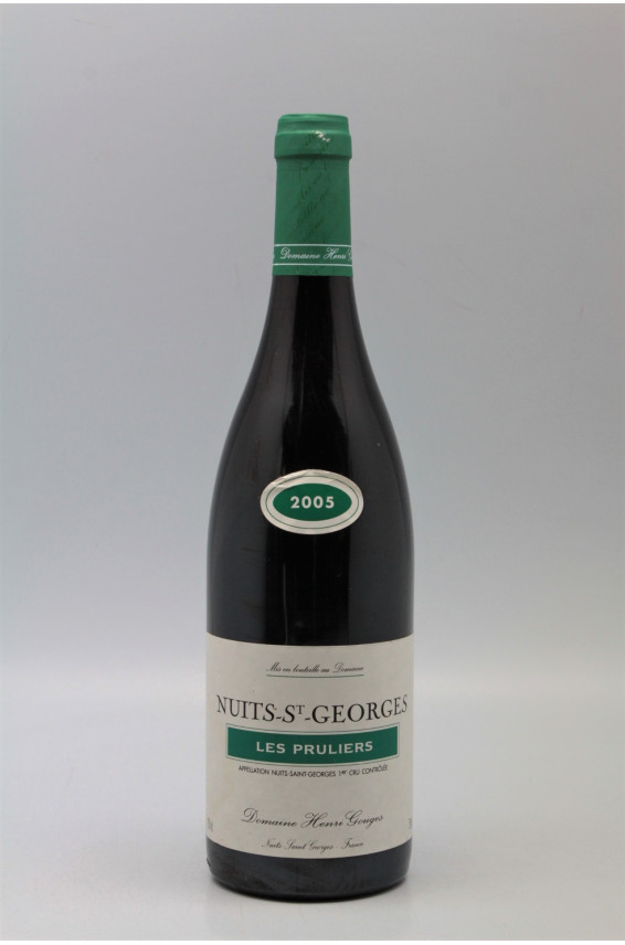 Henri Gouges Nuits Saint Georges 1er cru Les Pruliers 2005