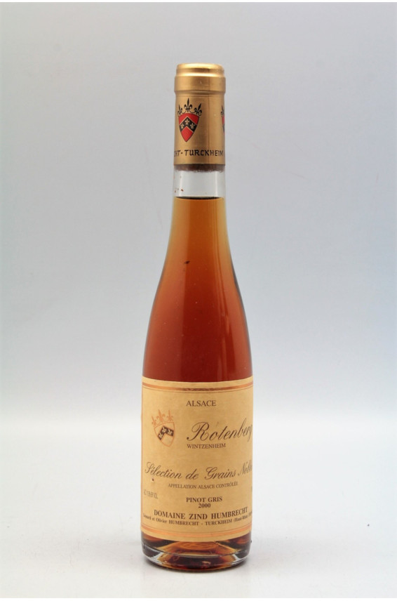 Zind Humbrecht Alsace Pinot Gris Rotenberg Sélection de Grains Nobles 2000 37.5cl