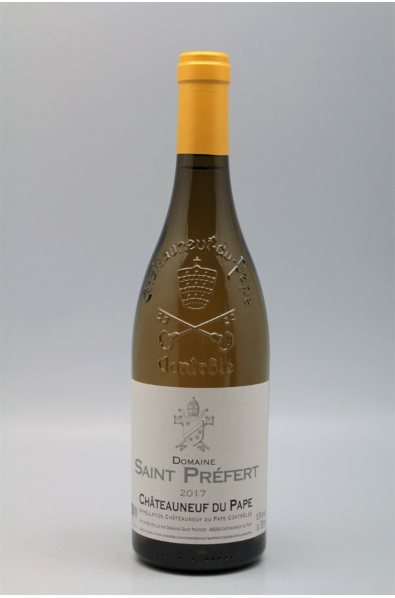Saint Préfert Châteauneuf du Pape 2017 blanc