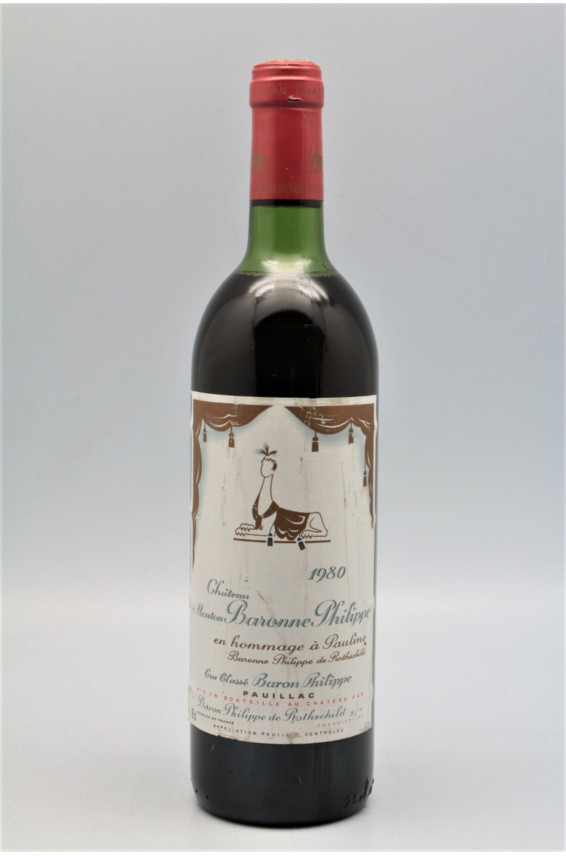 Mouton Baronne Philippe 1980 -5% DISCOUNT !