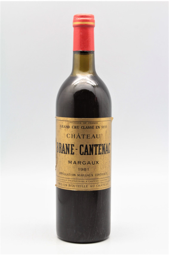 Brane Cantenac 1981 - PROMO -5% !