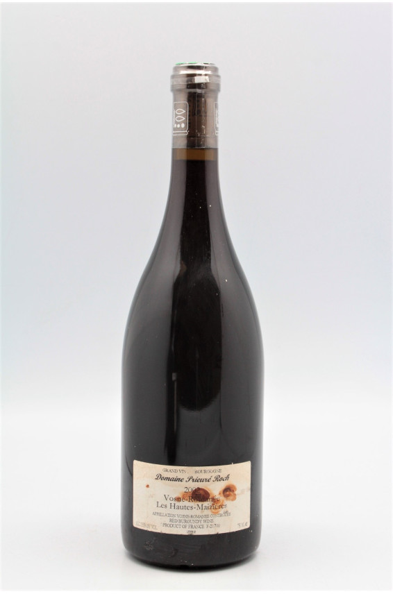 Prieuré Roch Vosne Romanée Haute Mazière 2002