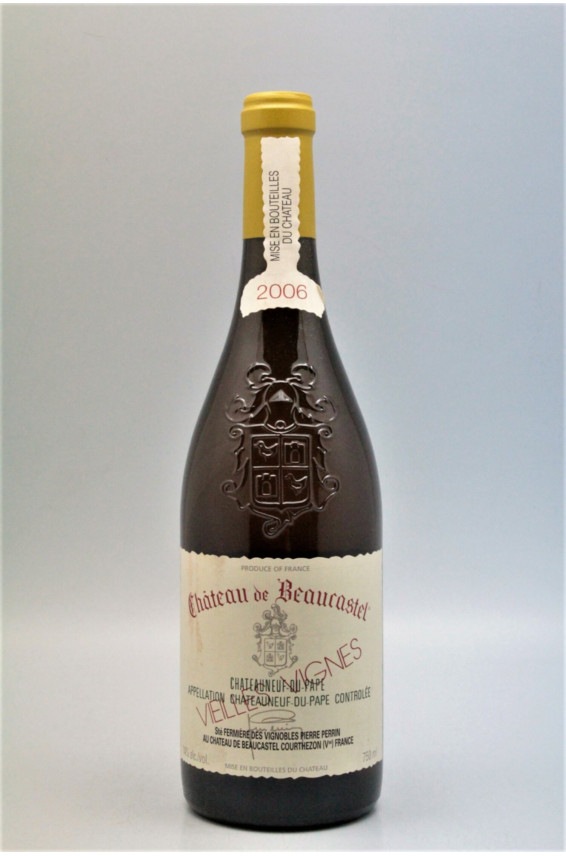Beaucastel Châteauneuf du Pape Roussanne Vieilles Vignes 2006