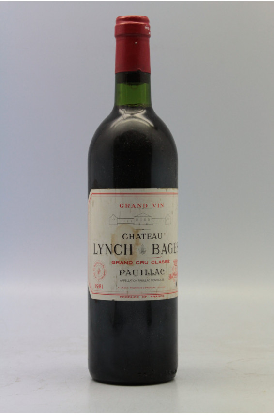 Lynch Bages 1981