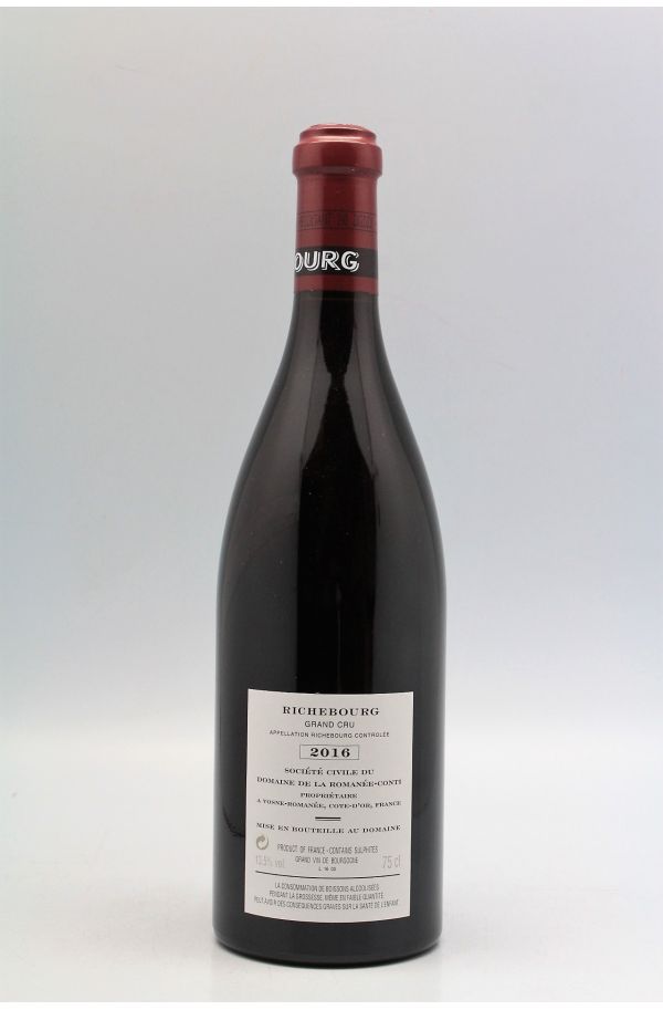 Romanée Conti Richebourg 2016