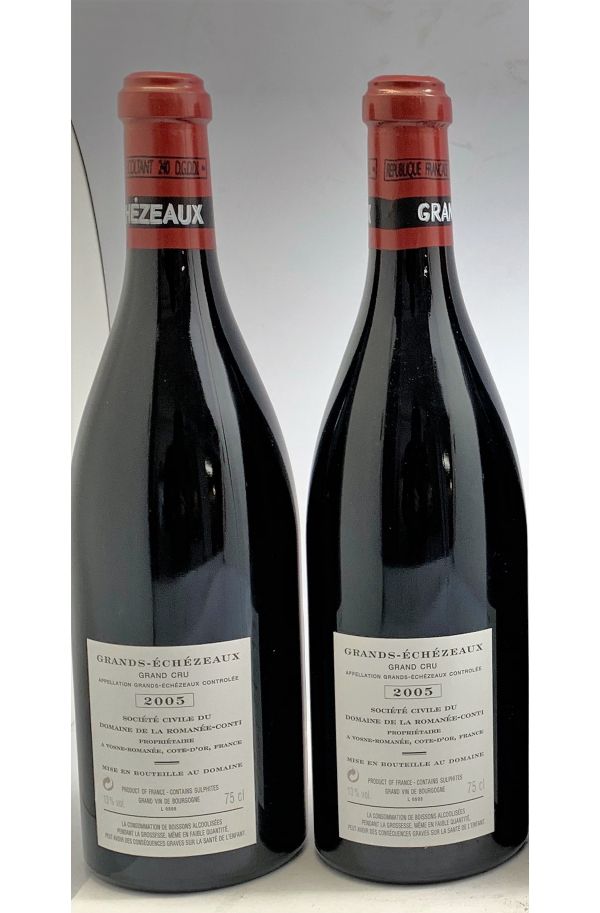 Romanée Conti Grands Echezeaux 2005