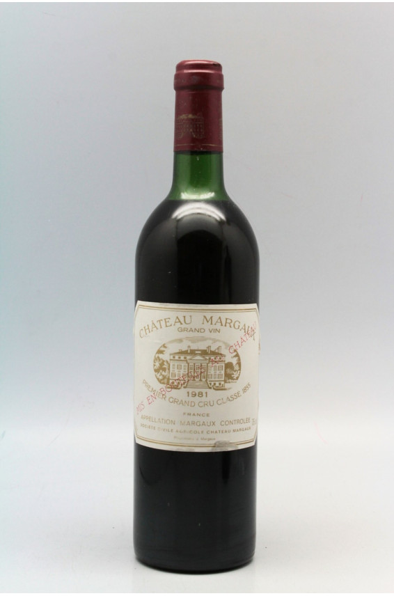 Château Margaux 1981 - PROMO -5% !