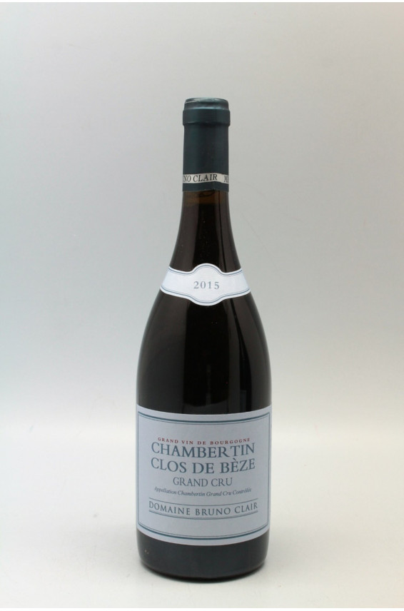 Bruno Clair Chambertin Clos de Bèze 2015