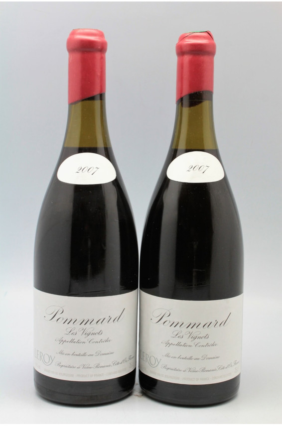 Domaine Leroy Pommard Les Vignots 2007 -5% DISCOUNT !