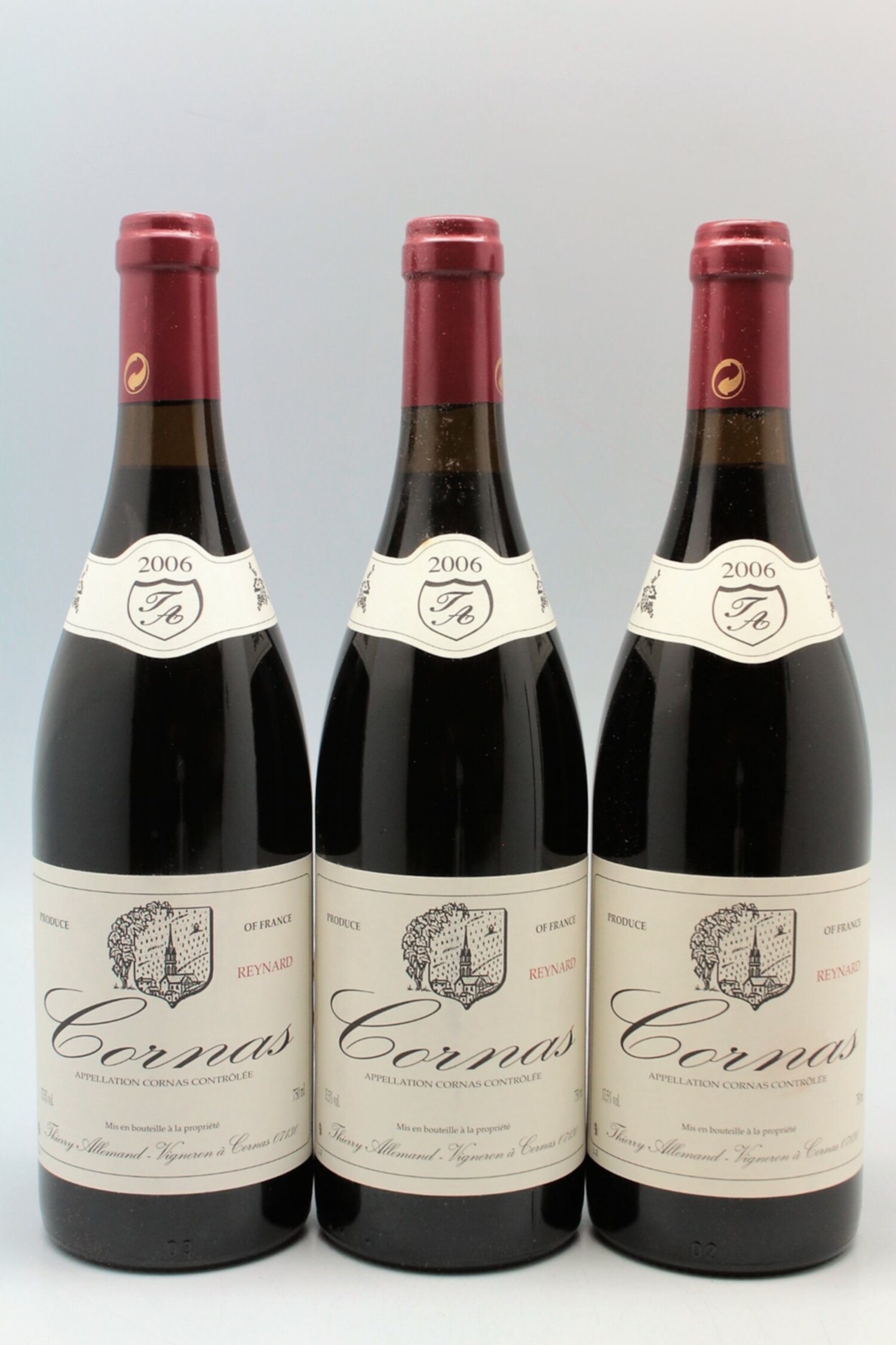 Thierry Allemand Cornas Reynard 2006 - VINS & MILLESIMES