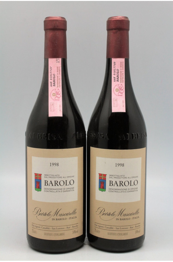 Bartolo Mascarello Barolo 1998
