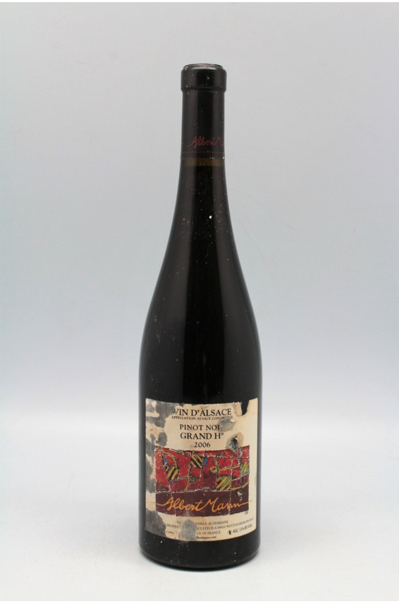 Albert Mann Alsace Pinot Noir Grand H 2006 -10% DISCOUNT !