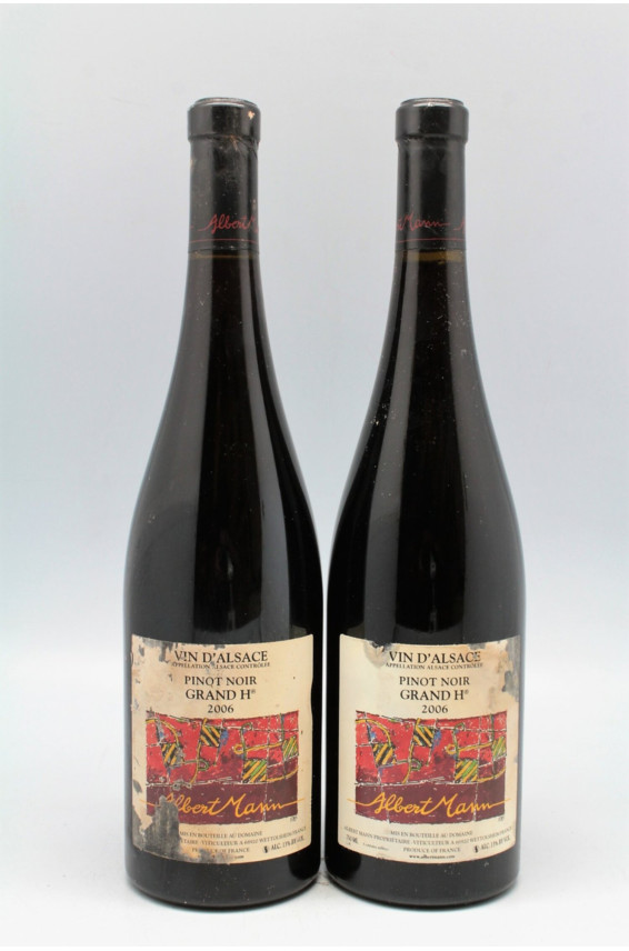 Albert Mann Alsace Pinot Noir Grand H 2006 -10% DISCOUNT !