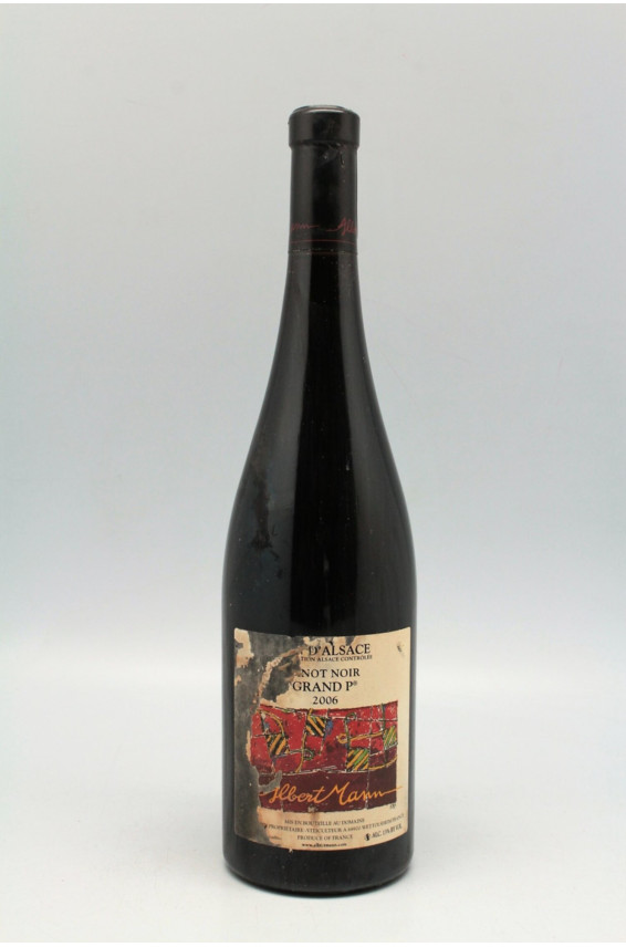 Albert Mann Alsace Pinot Noir Grand P 2006 -10% DISCOUNT !