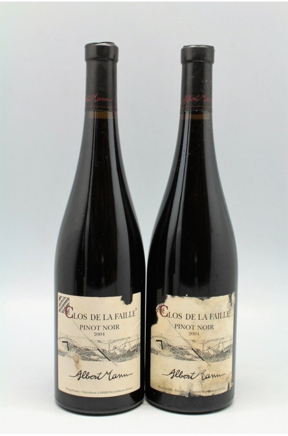 Albert Mann Alsace Pinot Noir La Faille 2004 - PROMO -5% !