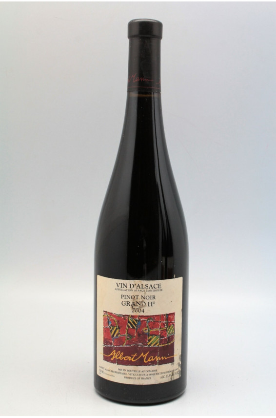 Albert Mann Alsace Pinot Noir Grand H 2004