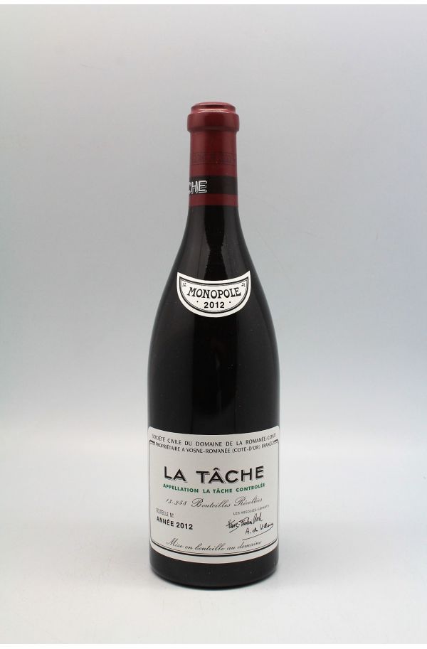 Domaine de Romanée-Conti La Tâche 2012 Romanée Conti La Tâche 2012