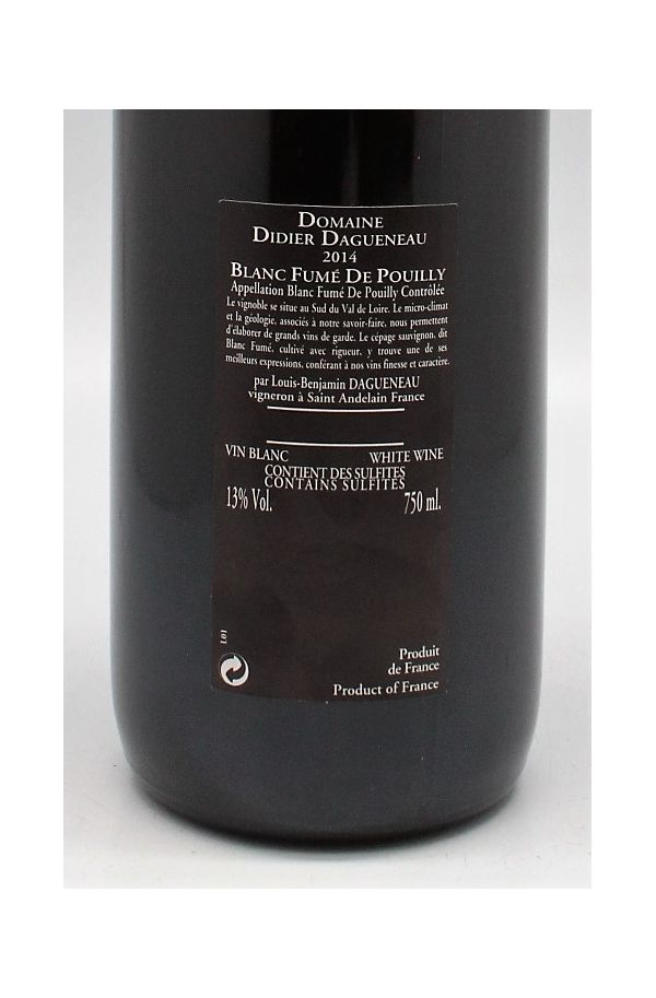 Didier Dagueneau Pouilly Fumé Silex 2014