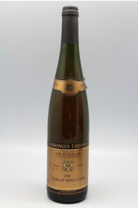 Lorentz Alsace Tokay Pinot Gris Vendanges Tardives 1996