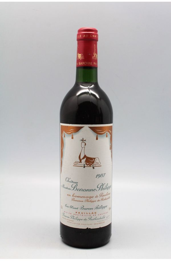 Mouton Baronne Philippe 1987