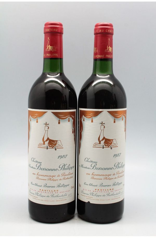 Mouton Baronne Philippe 1987