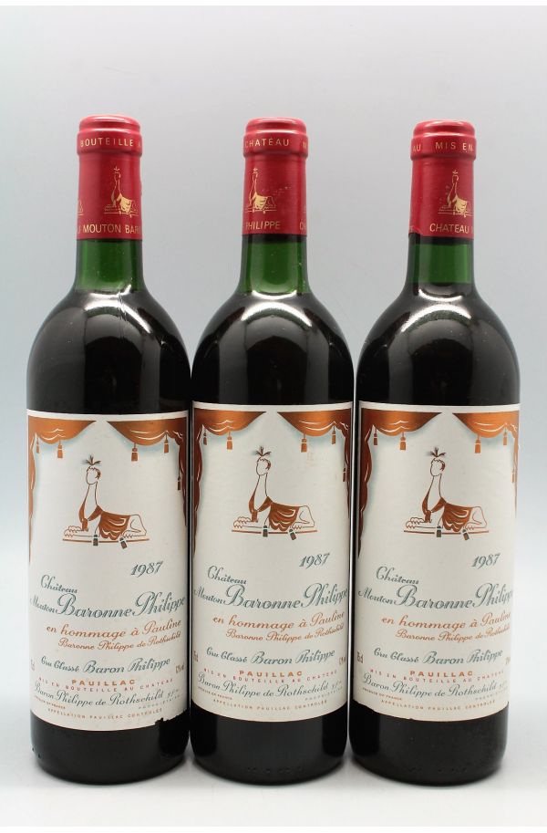 Mouton Baronne Philippe 1987
