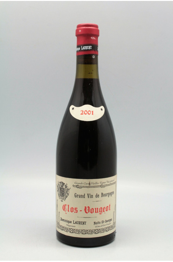 Dominique Laurent Clos Vougeot Cuvée Vieilles Vignes Sui Generis 2001