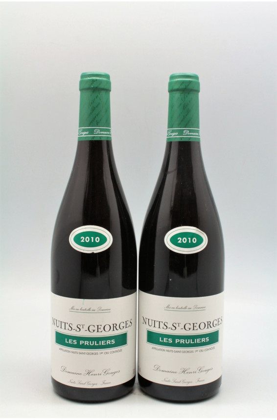 Henri Gouges Nuits Saint Georges 1er cru Les Pruliers 2010