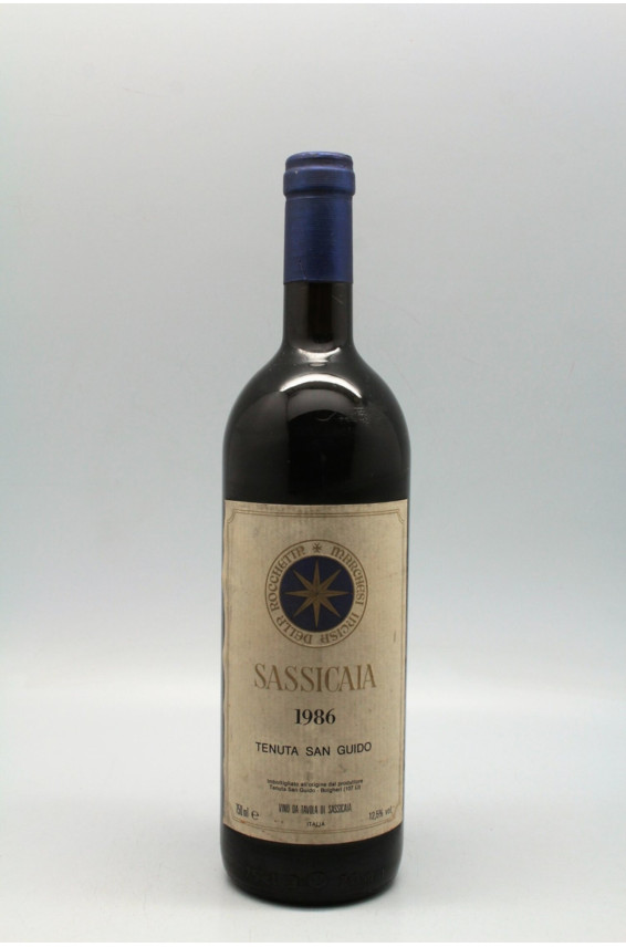 Tenuta San Guido Sassicaia 1986