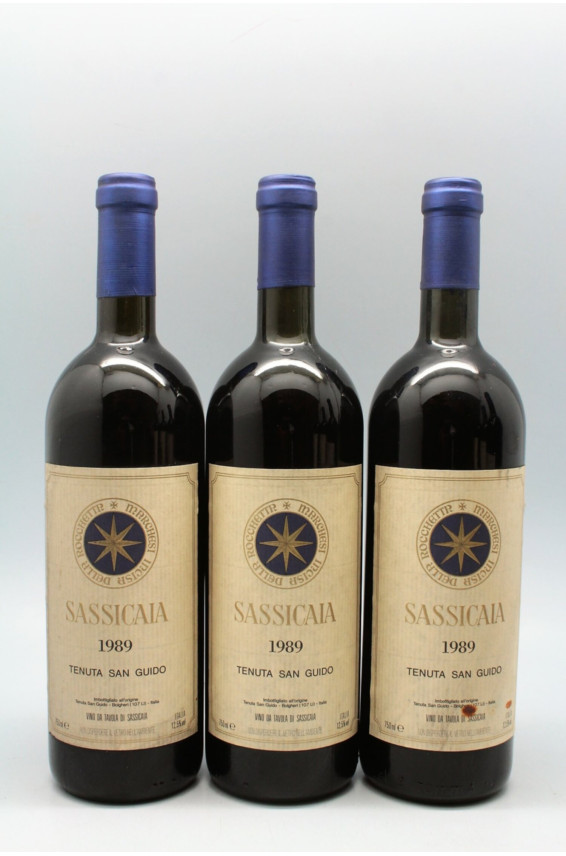 Tenuta San Guido Sassicaia 1989