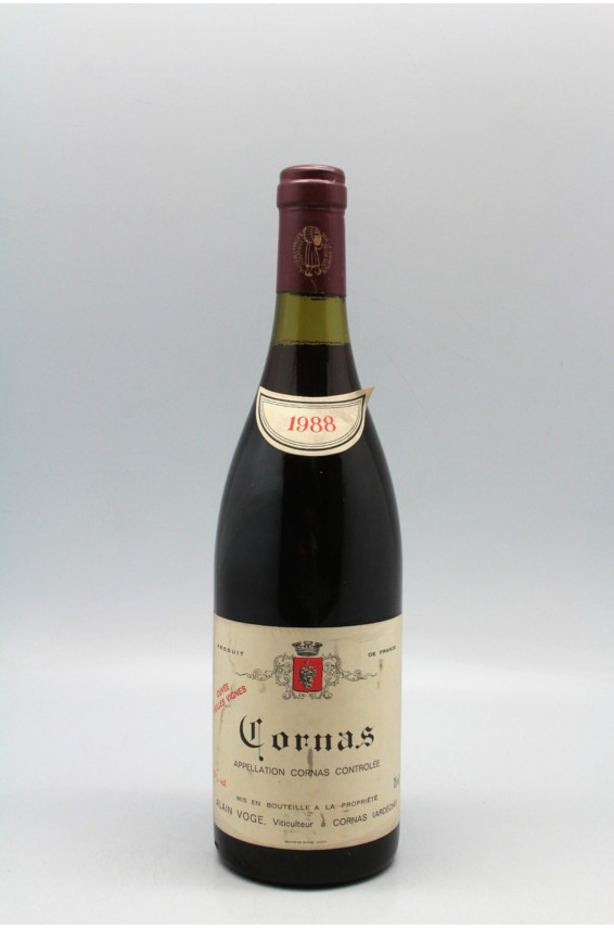 Alain Voge Cornas Vieilles Vignes 1988