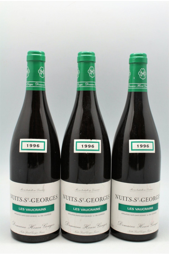 Henri Gouges Nuits Saint Georges 1er cru Les Vaucrains 1996