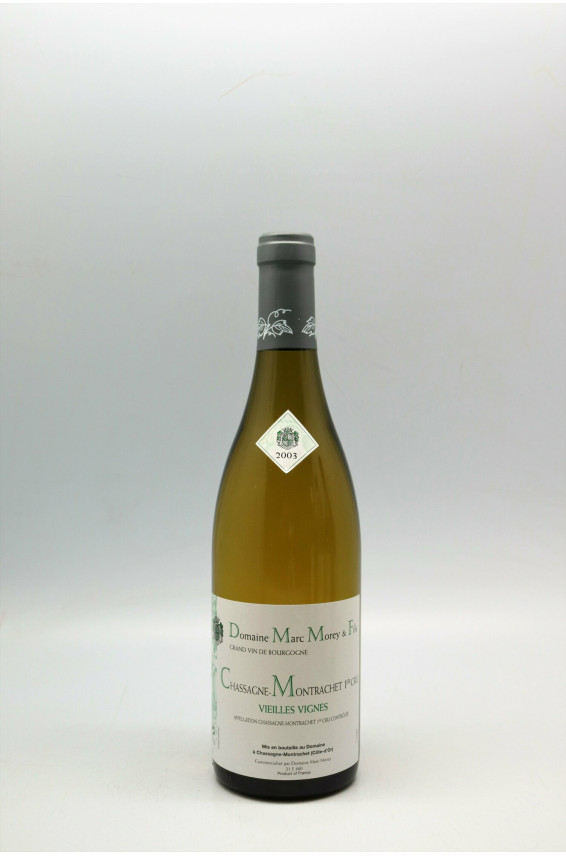 Marc Morey Chassagne Montrachet 1er cru Vieilles Vignes 2003