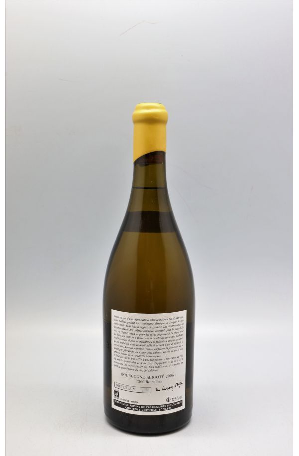Domaine Leroy Bourgogne Aligoté 2006