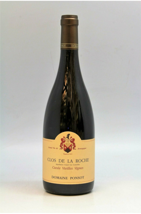 Ponsot Clos de la Roche Vieilles Vignes 2018