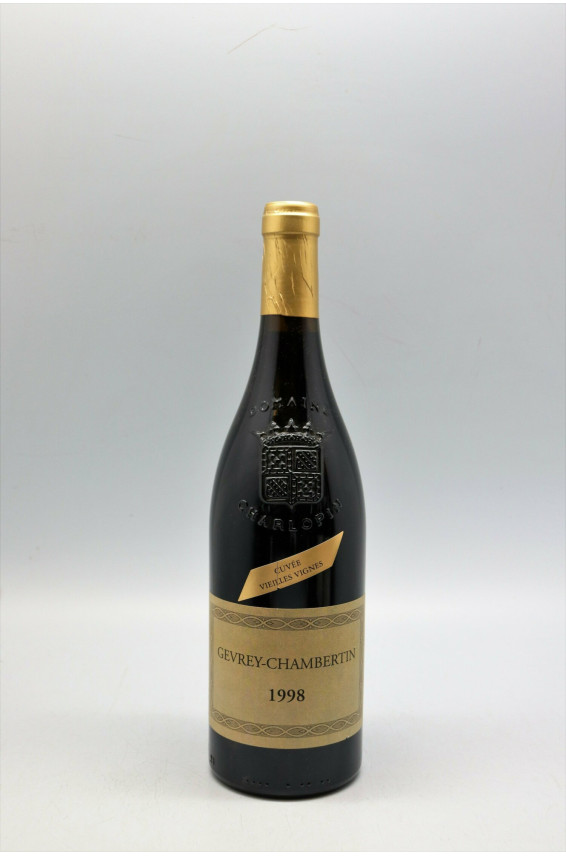 Charlopin Parizot Gevrey Chambertin Vieilles Vignes 1998