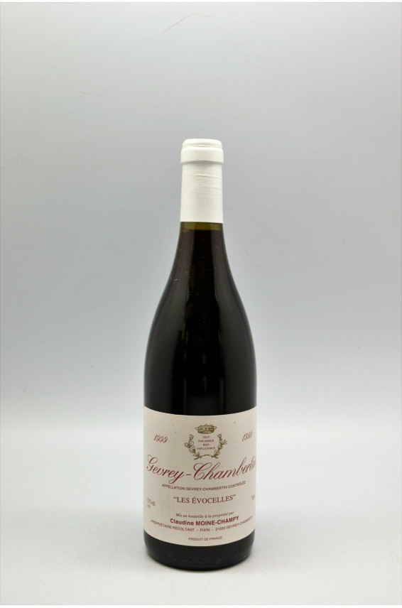 Claudine Moine Champy Gevrey Chambertin Les Evocelles 1999 Vins