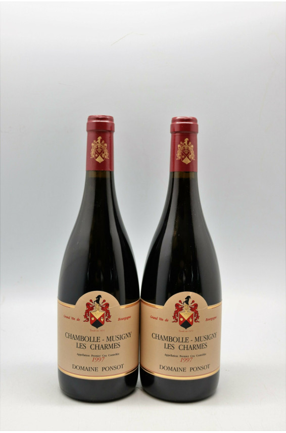 Ponsot Chambolle Musigny 1er cru Les Charmes 1997