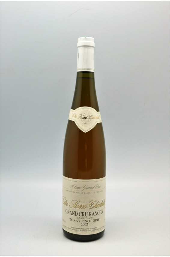 Schoffit Alsace Grand Cru Tokay Pinot Gris Rangen de Thann Clos Saint Théobald Vendanges Tardives 1998