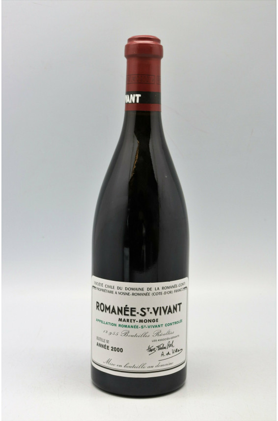 Romanée Conti 2000 Sortimento 12 Garrafas (1 RC, 3 T, 2 R, 2 RSV, 2 GE, 2 E)