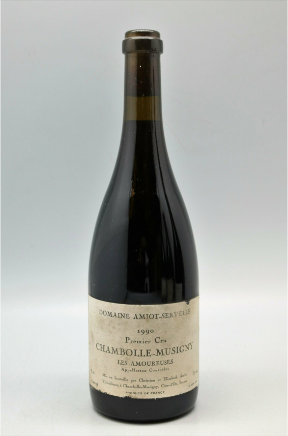 Amiot Servelle Chambolle Musigny 1er cru Les Amoureuses 1990