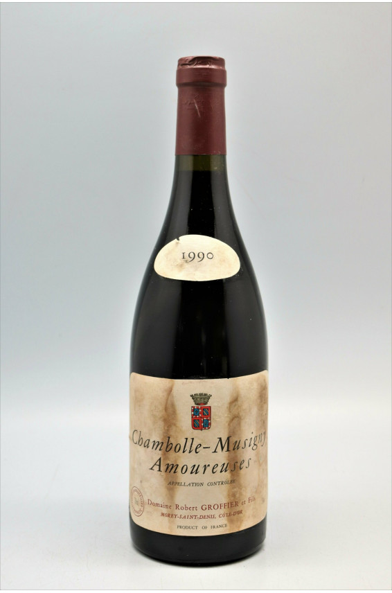 Groffier Chambolle Musigny 1er cru Les Amoureuses 1990 -5% DISCOUNT !