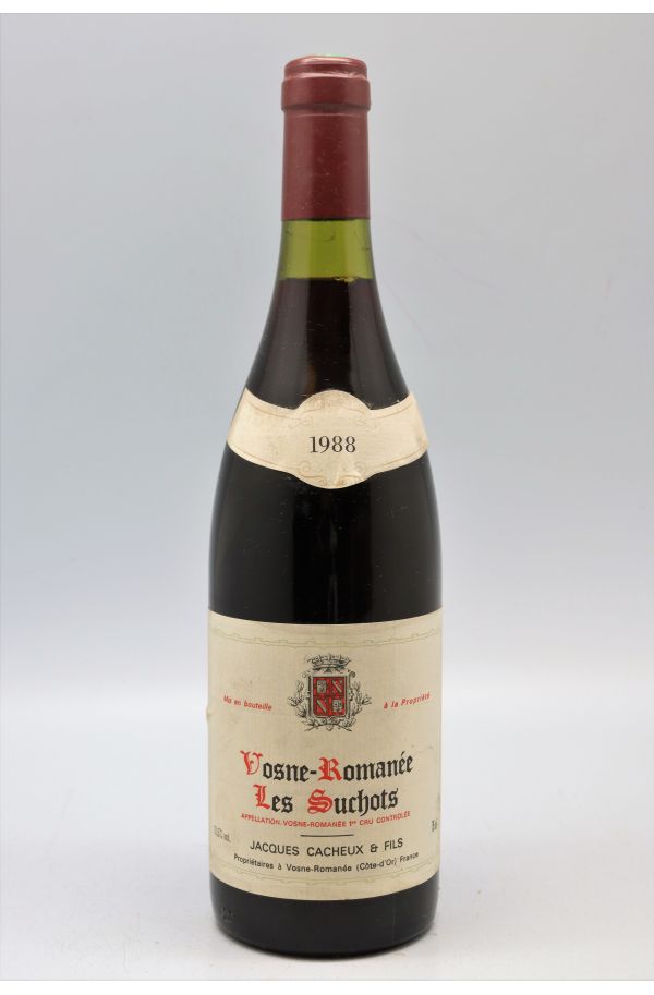 Jacques Cacheux Vosne Romanée 1er cru Les Suchots 1988