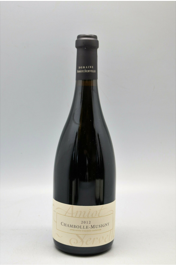 Amiot Servelle Chambolle Musigny 2012
