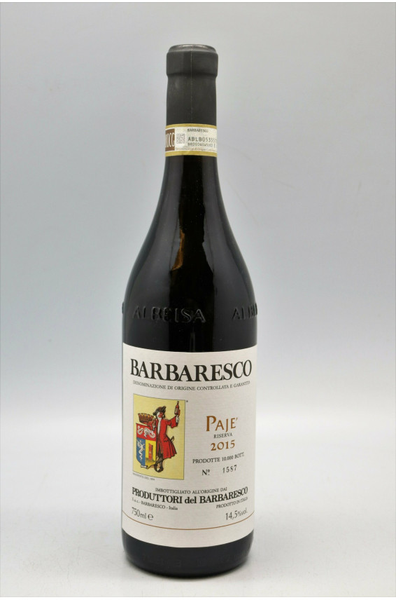 Produttori del Barbaresco Barbaresco Riserva Paje 2015