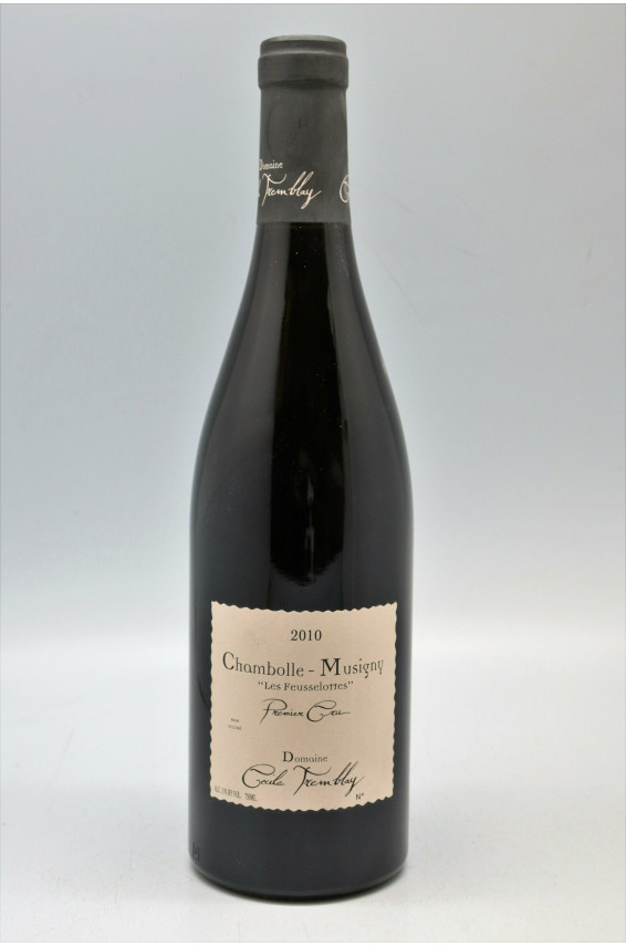 Cécile Tremblay Chambolle Musigny 1er cru Les Feusselottes 2010