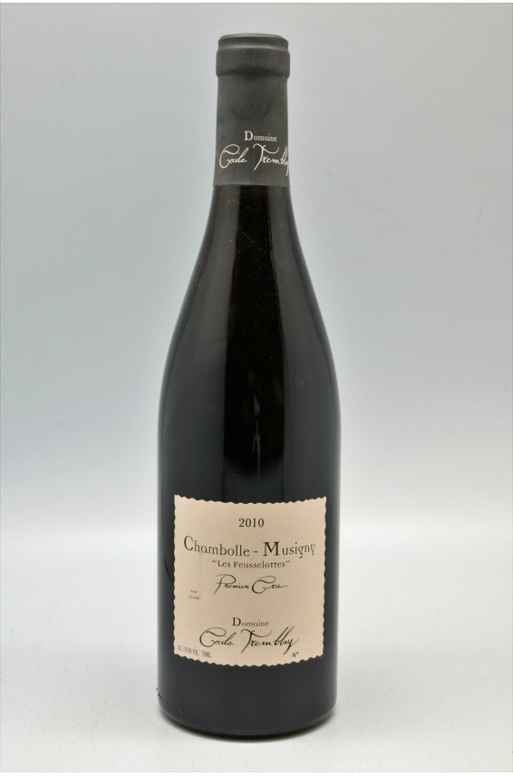Cécile Tremblay Chambolle Musigny 1er cru Les Feusselottes 2010