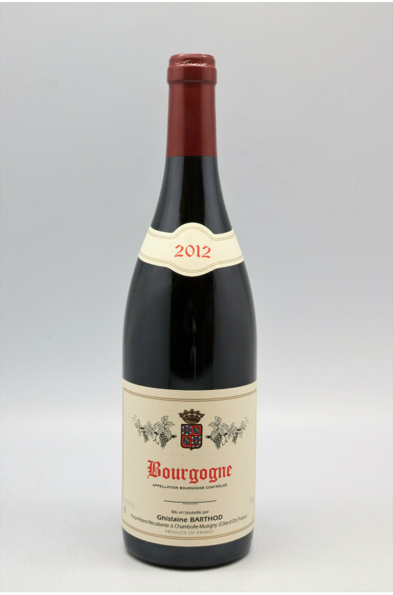 Ghislaine Barthod Bourgogne 2012